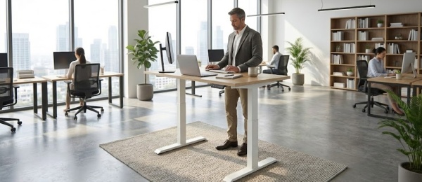 Smart Standing Desks: The Interior Trend Changing How Office Workers Work